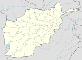 Кандахар на карти Авганистана