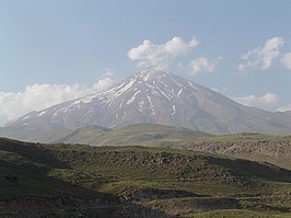 De Damavand is de hoogste berg van de Elboers