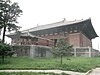 Daxiongbao Hall of Fengguo Temple, a large timber-built Chinese hall with stone platforms