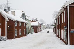 Prästgatan med gästgiveriet