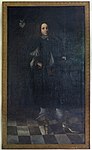 Gustaf Silfverstierna (1634-1651), son till Johan Silfverstierna, porträttet målat postumt 1661, hänger nu i Ludgo kyrka, Södermanland.