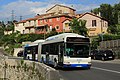 Un ancien Agora L GNV du réseau Lignes d'Azur