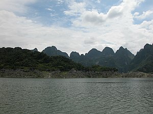 Künstlicher Stausee Wangeng Hu, 2007