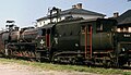 Austrian (ÖBB) 52 class rebuilt with tender cab and Giesl ejector, Graz shed, summer 1971