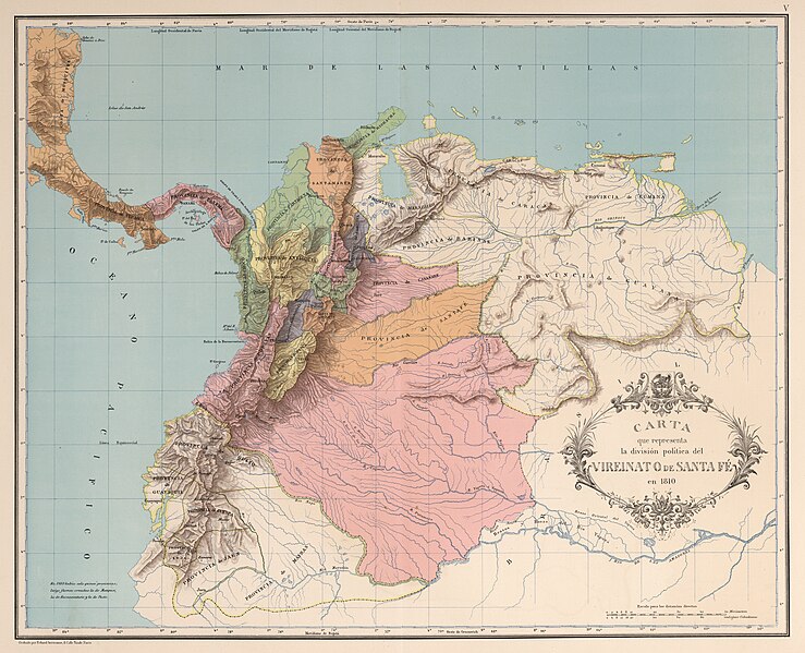 File:AGHRC (1890) - Carta V - División política del Virreinato de Santafé, 1810.jpg