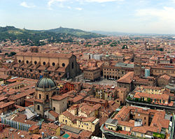 Piazza Maggiore a basilika San Petronio