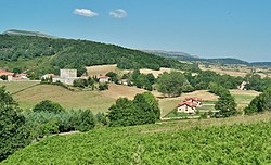 Skyline of Valle de Valdebezana