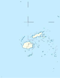 Suvaの位置（フィジー内）