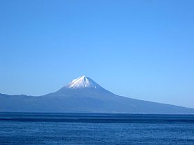 Ponta do Pico vu depuis Faial