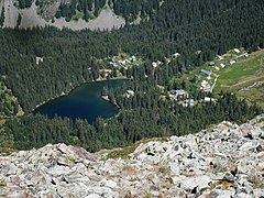 Le Lac du Poursollet depuis la crête de Brouffier - panoramio.jpg