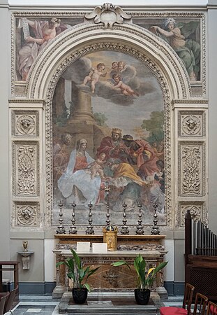 Altar rechts: Anbetung der Heiligen Drei Könige (3)