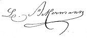 signature de Louise-Victorine Ackermann