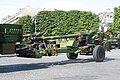 TRF1 Cannon of a 155 mm towed by a TRM 10000.