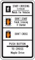 R10-3h Crosswalk signal instructions