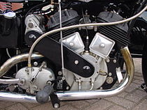 ...en dit is het blok van de Matchless Model X uit 1936