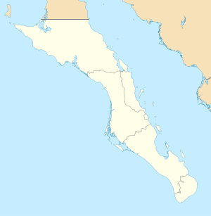 Melitón Albáñez Domínguez is located in Baja California Sur