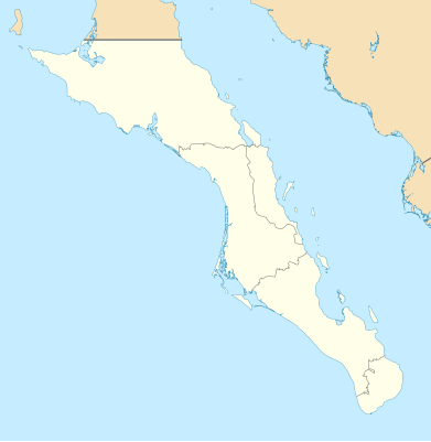 Location map Mexico Baja California Sur