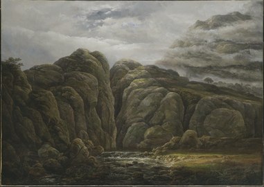 Johan Christian Dahl, Norwegian Mountain Landscape