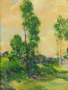 Tonalist Landscape by Adele Fay Williams