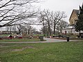 Children's playground and cafe