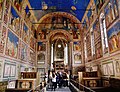 Scrovegni Chapel, İtaliya İntibahının qabaqcıllarından olan Giotto di Bondonenin sənət əsərləri ilə.