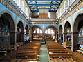 The nave photographed from the altar