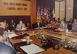 South Pacific Forum, Canberra, 1983 (50196105318).jpg