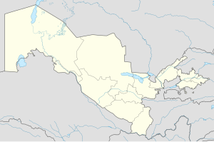 塔什干在烏茲別克的位置