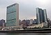 United Nations Headquarters view from the East River.