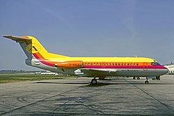 Fokker F28 der Aviaction