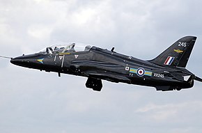 イギリス空軍のホーク T.1