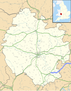 Trumpet is located in Herefordshire