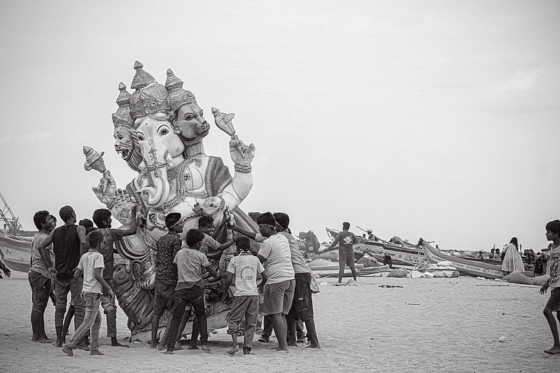 File:Immersion of Lord Ganesha.jpg