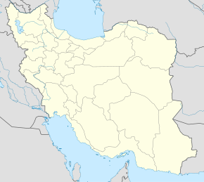 Тегеран картада
