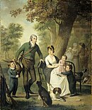 Familienbildnis Gijsbert Carel Rutger Reinier Van Brienen van Ramerus (1771–1821) und Geertruid Elisabeth de Graeff (1776–1857)