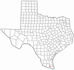 Location of La Villa, Texas