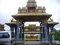 A Hindu temple in Sri Lanka.