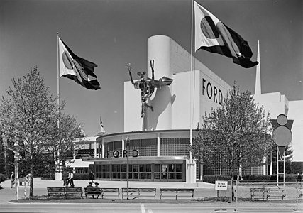 Pafiliwn Ford yn Ffair y Byd, Efrog Newydd, 1939