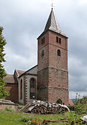 L'église simultanée Saint-Michel.