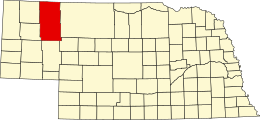 Contea di Sheridan – Mappa