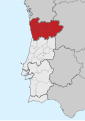 Northern region in Portugal