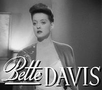 Bette Davis usando um pompadour atualizado no filme Now, Voyager, 1942.