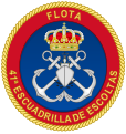 Emblem of the 41st Escorts Squadron 1st Group of Naval Action Naval Action Forces (FAN)