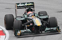 Photo de Jarno Trulli sur Team Lotus T128 au Grand Prix de Malaisie 2011