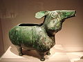 Ritual bronze wine container in the shape of an animal, 10th century BC, Western Zhou Dynasty