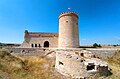 View of the Castillo de Arévalo and ruined tower