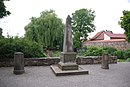 Preußische Postsäule, neben der Heilig-Geist-Kapelle