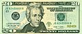 $20 Andrew Jackson