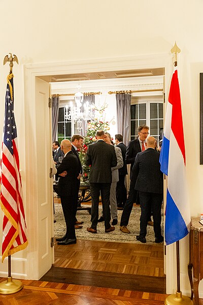 File:United States Ambassador to the Netherlands Shefali Razdan Duggal hosts Holiday Reception at the Ambassador's Residence 13 December 2023 - 10.jpg