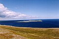 Vardø by og Vardøya sett frå Domen.